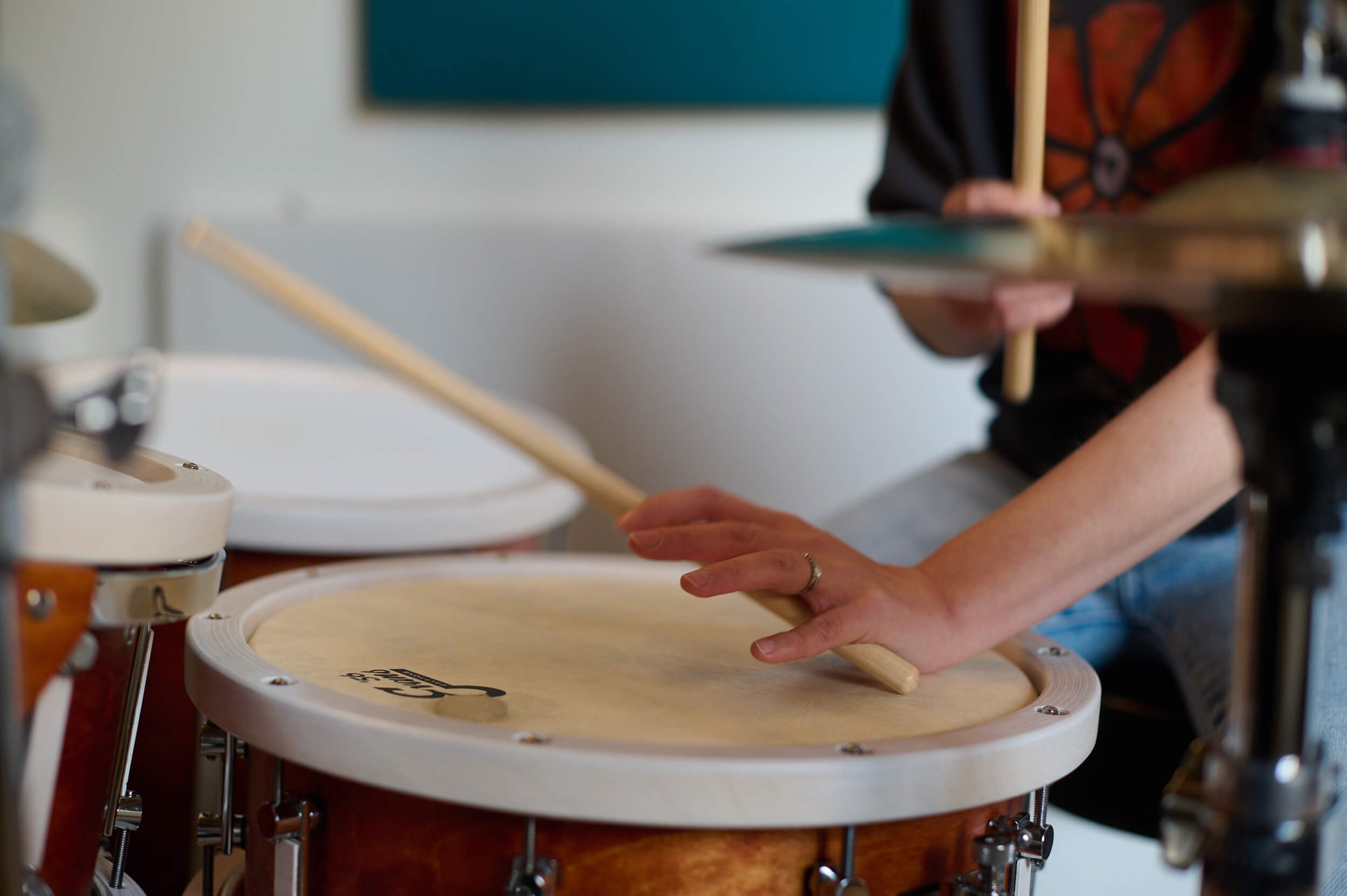 Five Stroke Roll -rudimentin soveltaminen setille