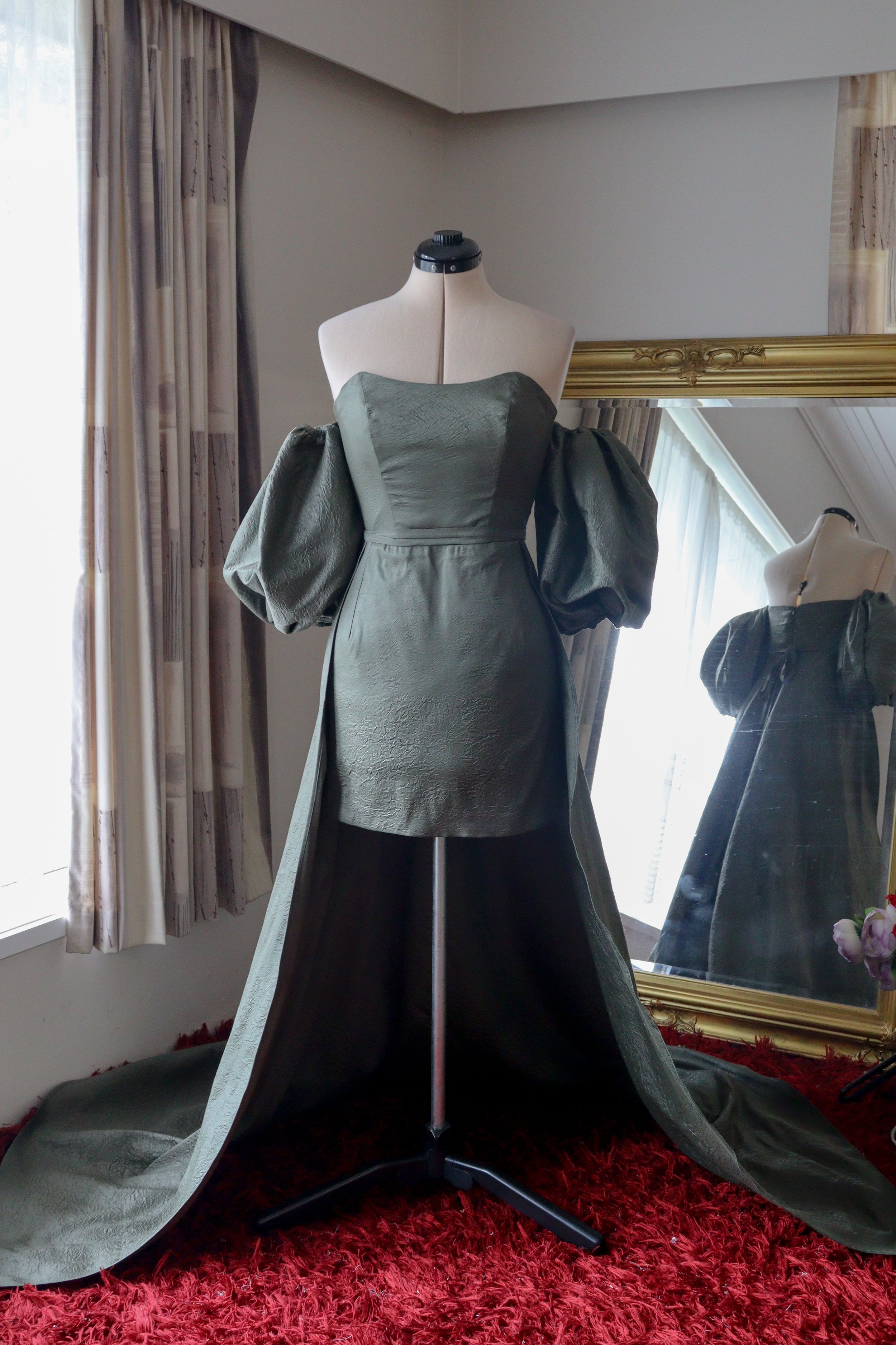 Taffeta Dress