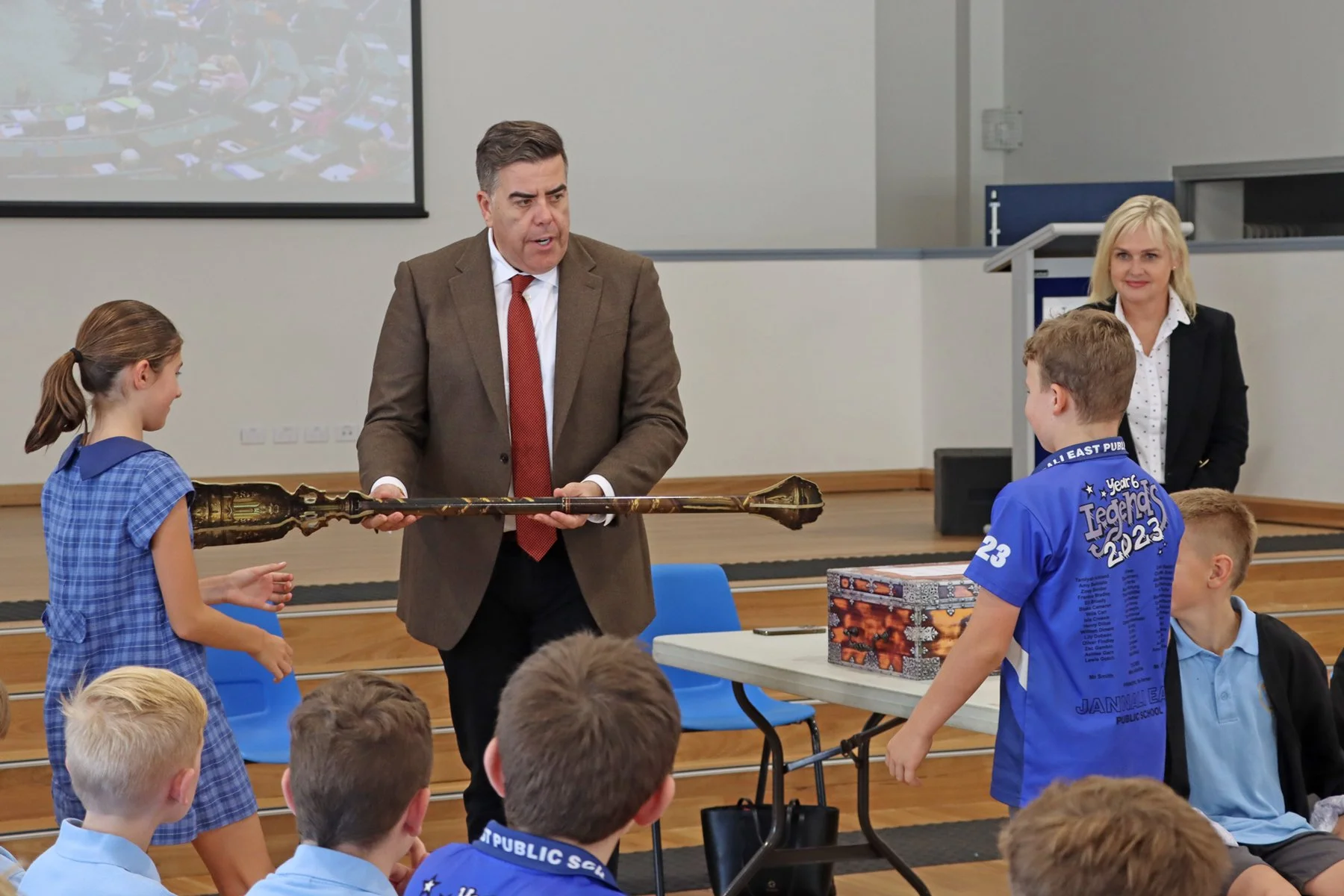 Speaker and MP visit local schools