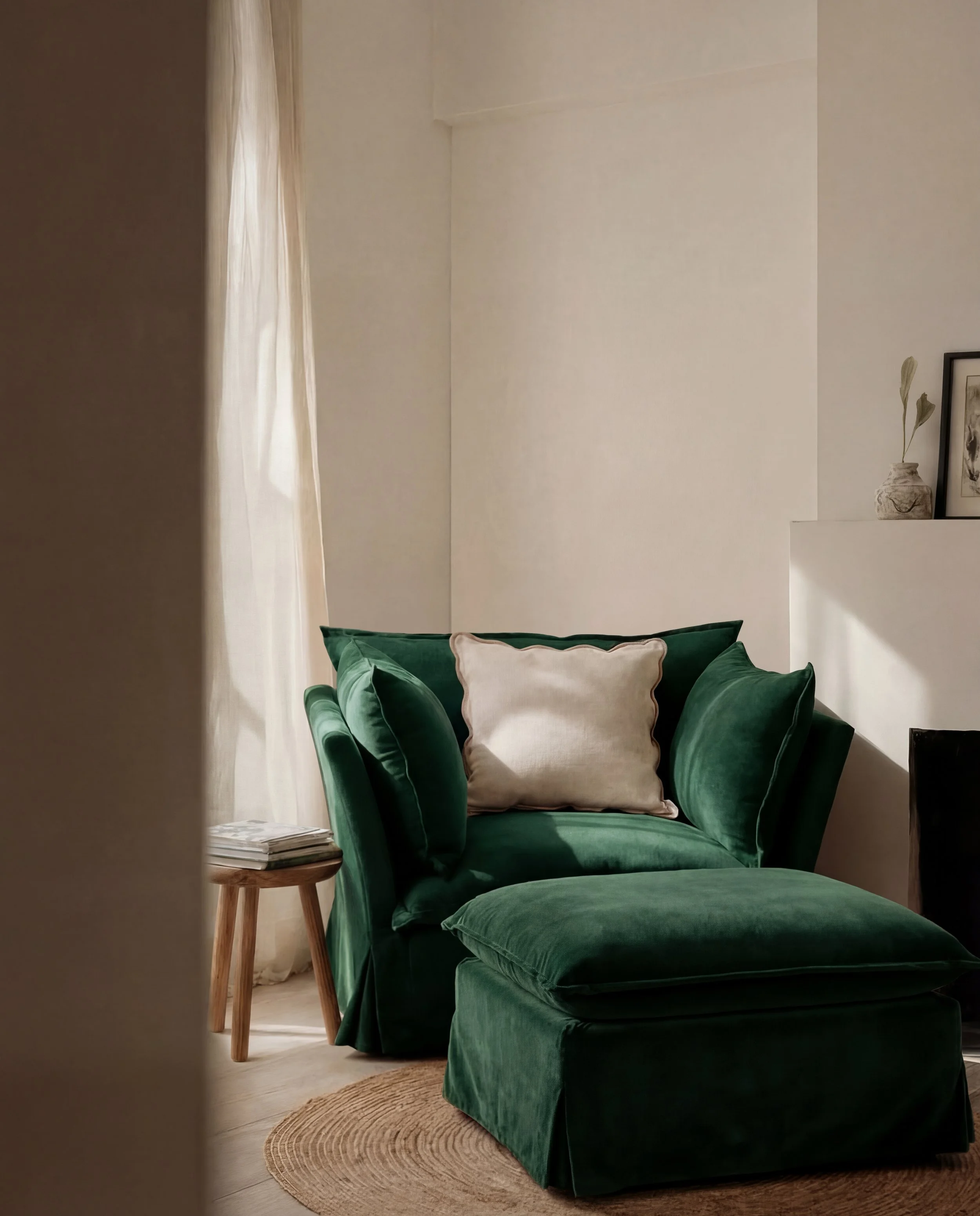 VESPER ARMCHAIR + FOOTSTOOL_FOREST GREEN.jpg