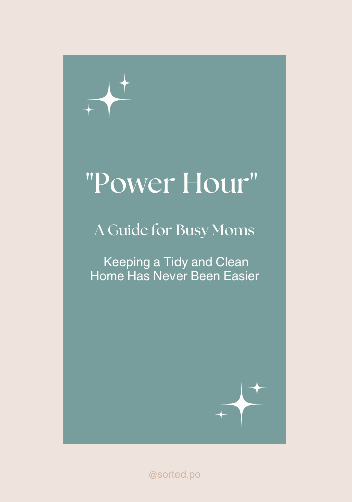 Power Hour e-book! Step by step guide to get the whole family involved in the cleaning routine