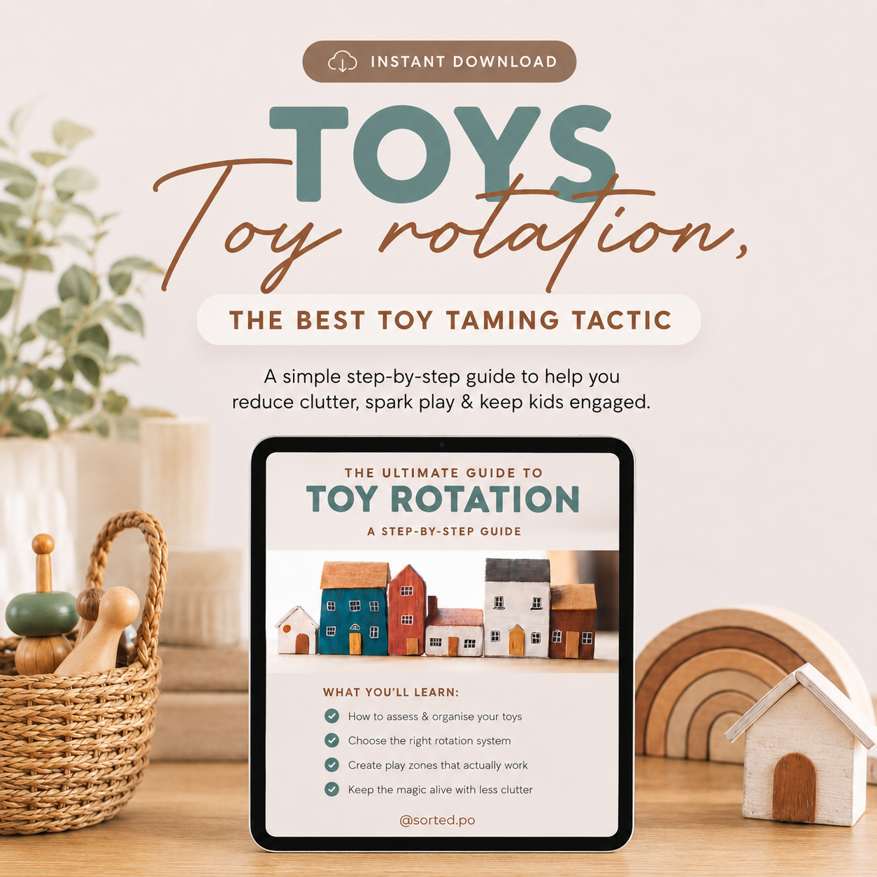 Toy Rotation Guide for Busy Families (Digital Download)