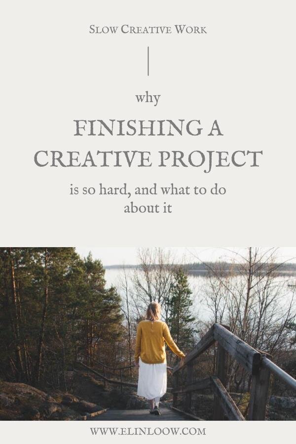 Why Finishing is the Hardest Part of any Project, and How to Do it Anyway