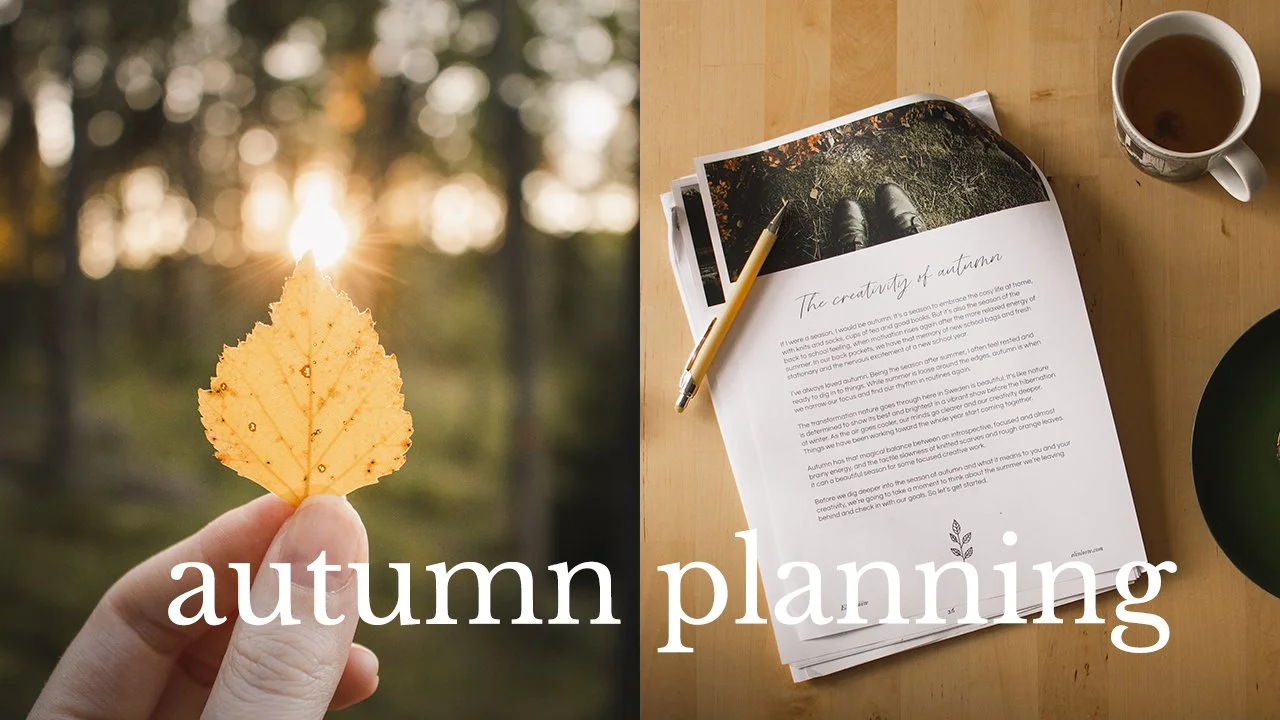 Autumn Planning Vlog | A Pivotal Summer, A Big Change &amp; My Autumn Plans
