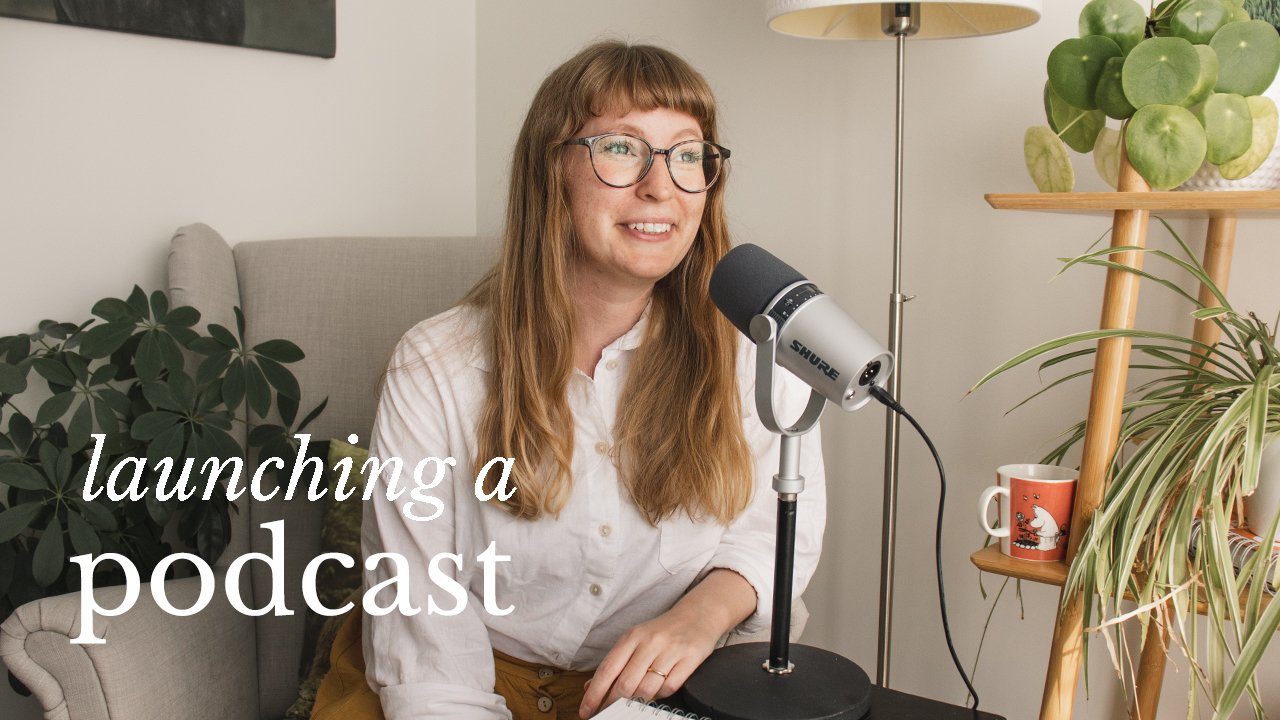 Behind The Scenes Of Starting A Podcast About Creativity