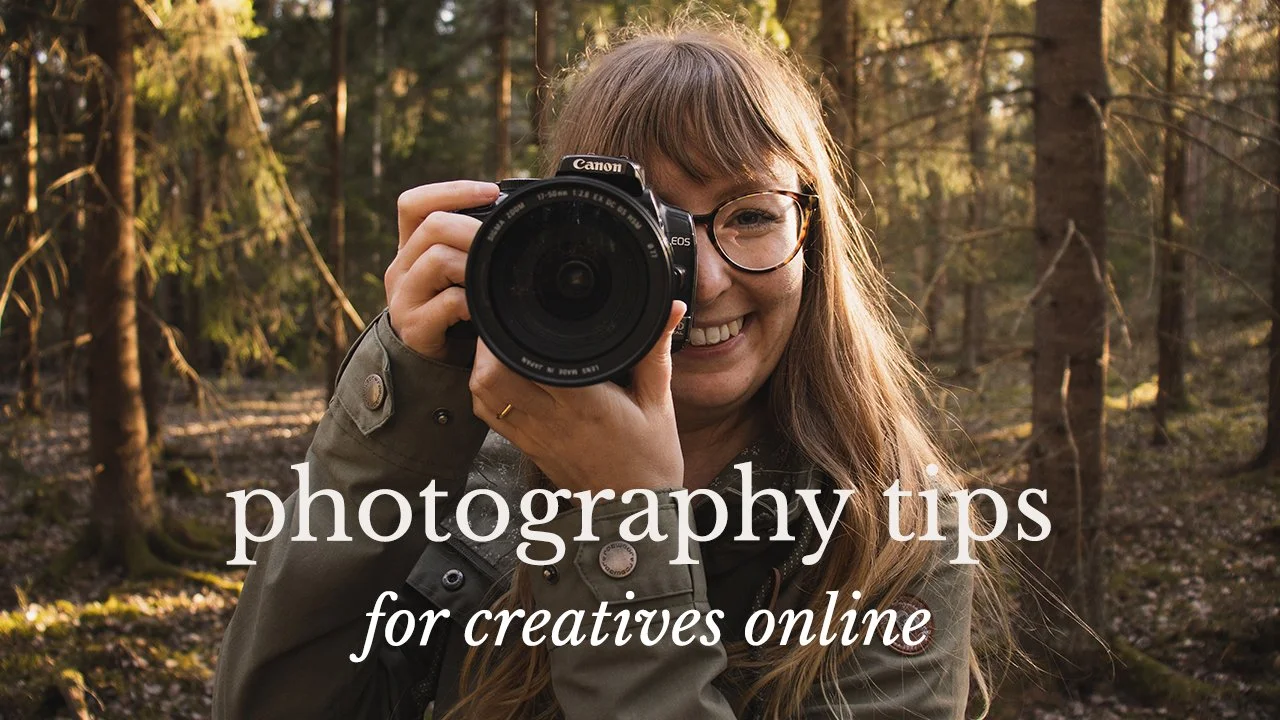 Photography For Beginners: Five Tips For Creatives Sharing Your Work Online