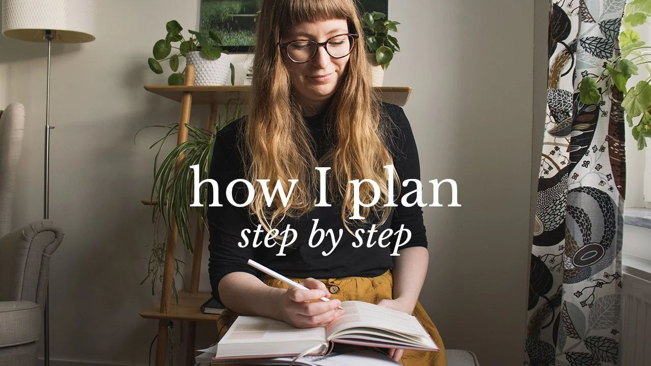 How I Plan: A Step by Step Walk-Through of My Planning Process for Creative Work