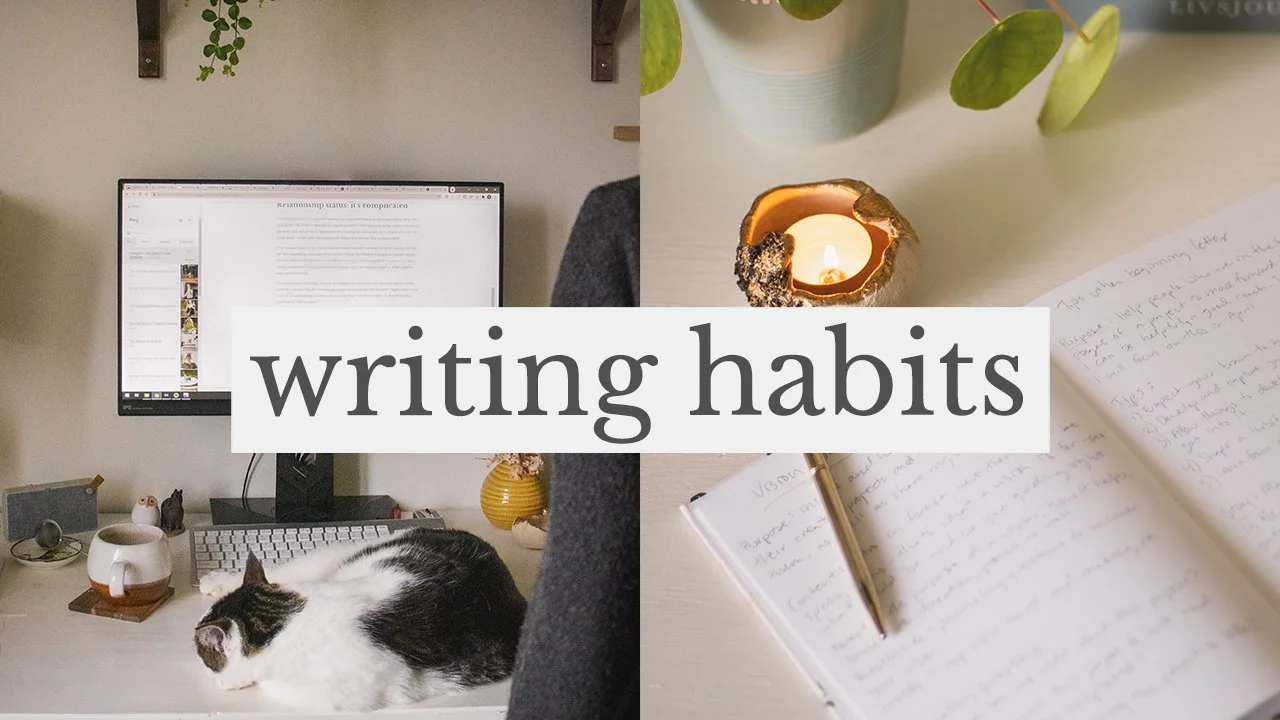 Writing Habits, NaNoWriMo &amp; Starting Up My Book Project Again
