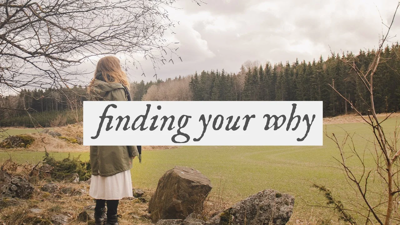 Finding Your Why (And Sharing Your Message With The World)