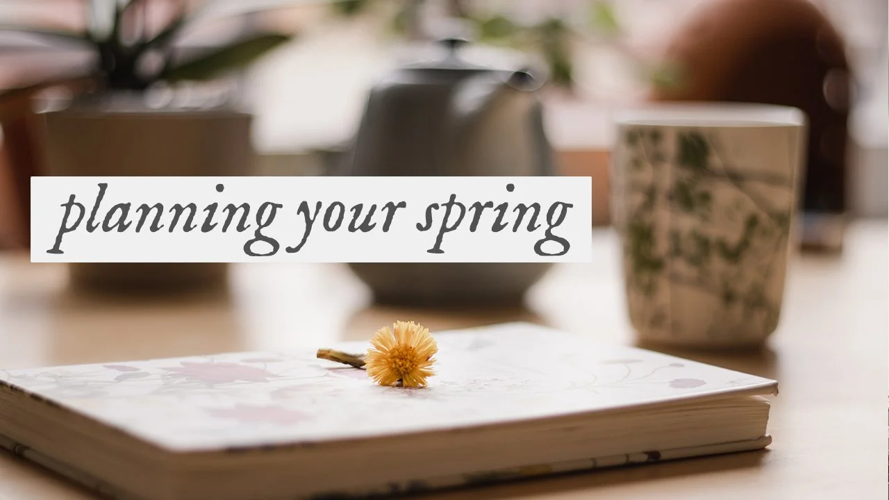 Planning Your Creative Work For Spring