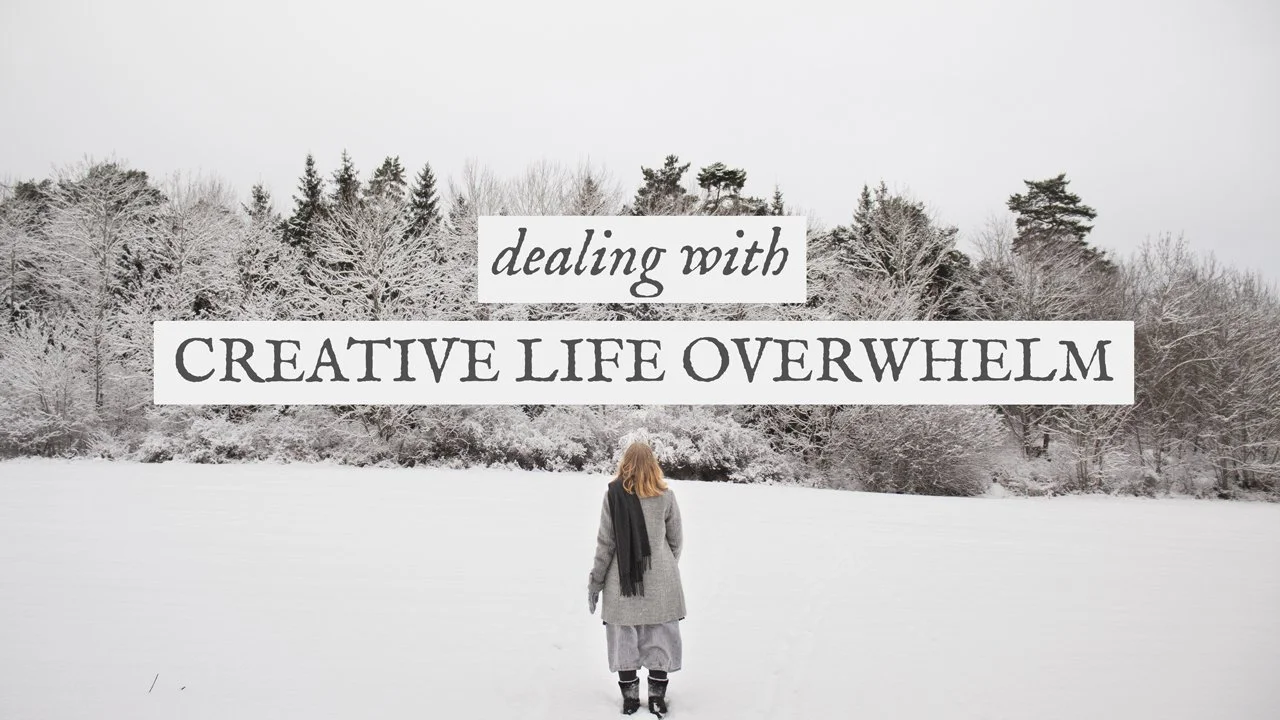 How To Deal With Overwhelm In Your Creative Projects