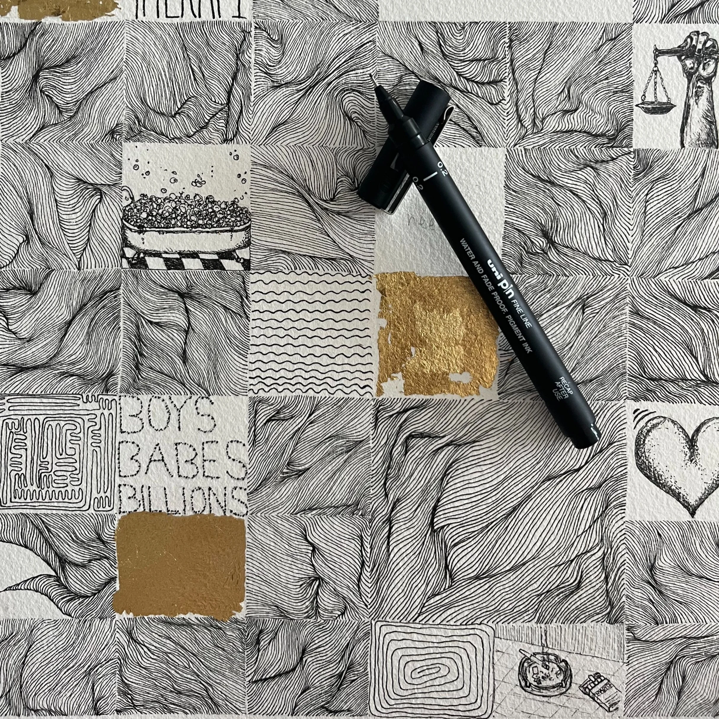 Pen Drawings
