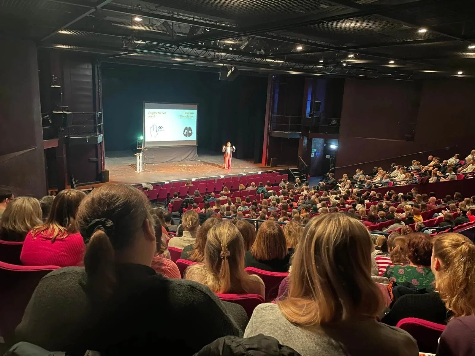 Presenting at a conference