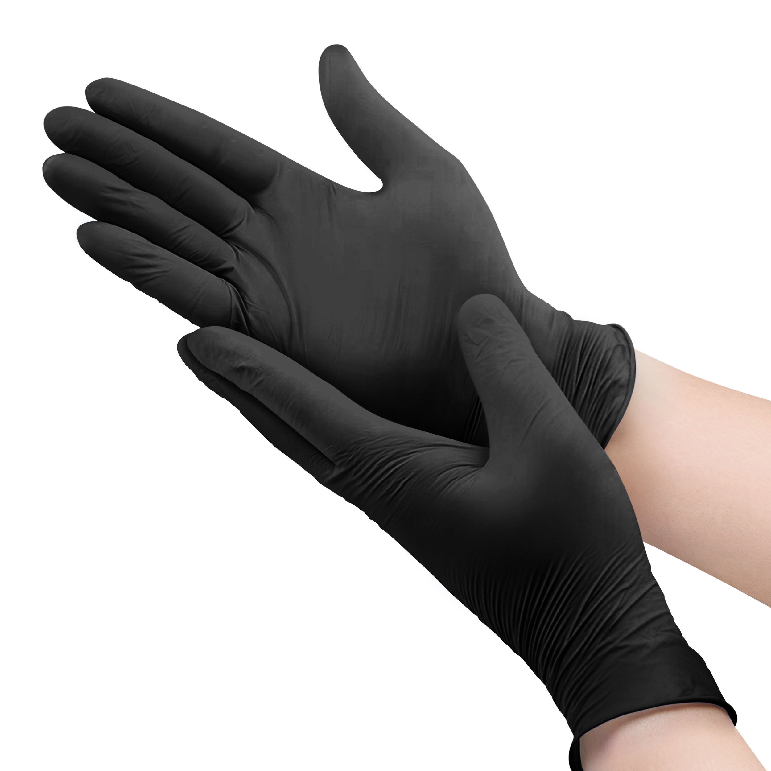 Nitril Power Glove Svart - Amabilia Safe