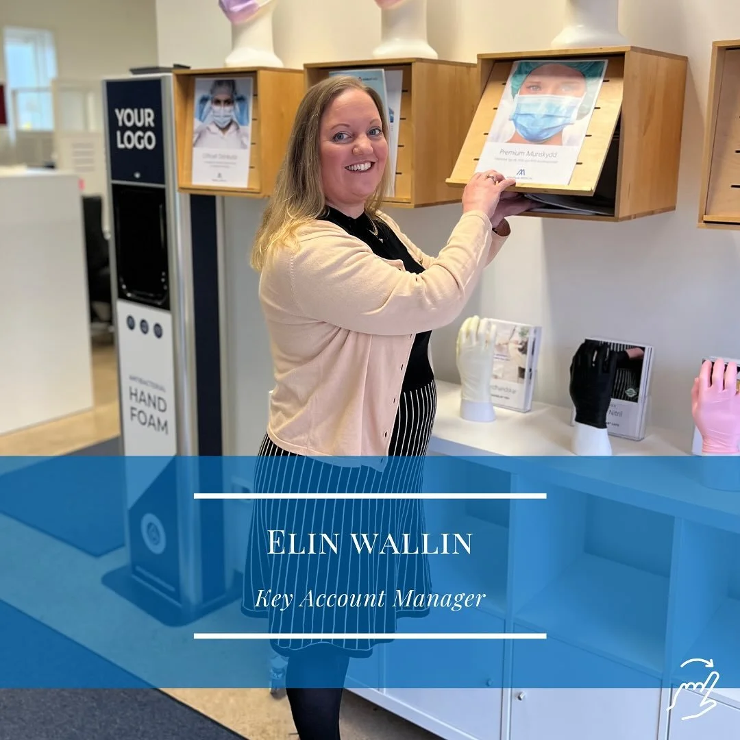 ✨ Meet Elin Wallin ✨
Our brilliant Key Account Manager at Amabilia Medical!

Elin has a unique journey, from microbiology lab to sales, and she combines her technical expertise with a great sense of