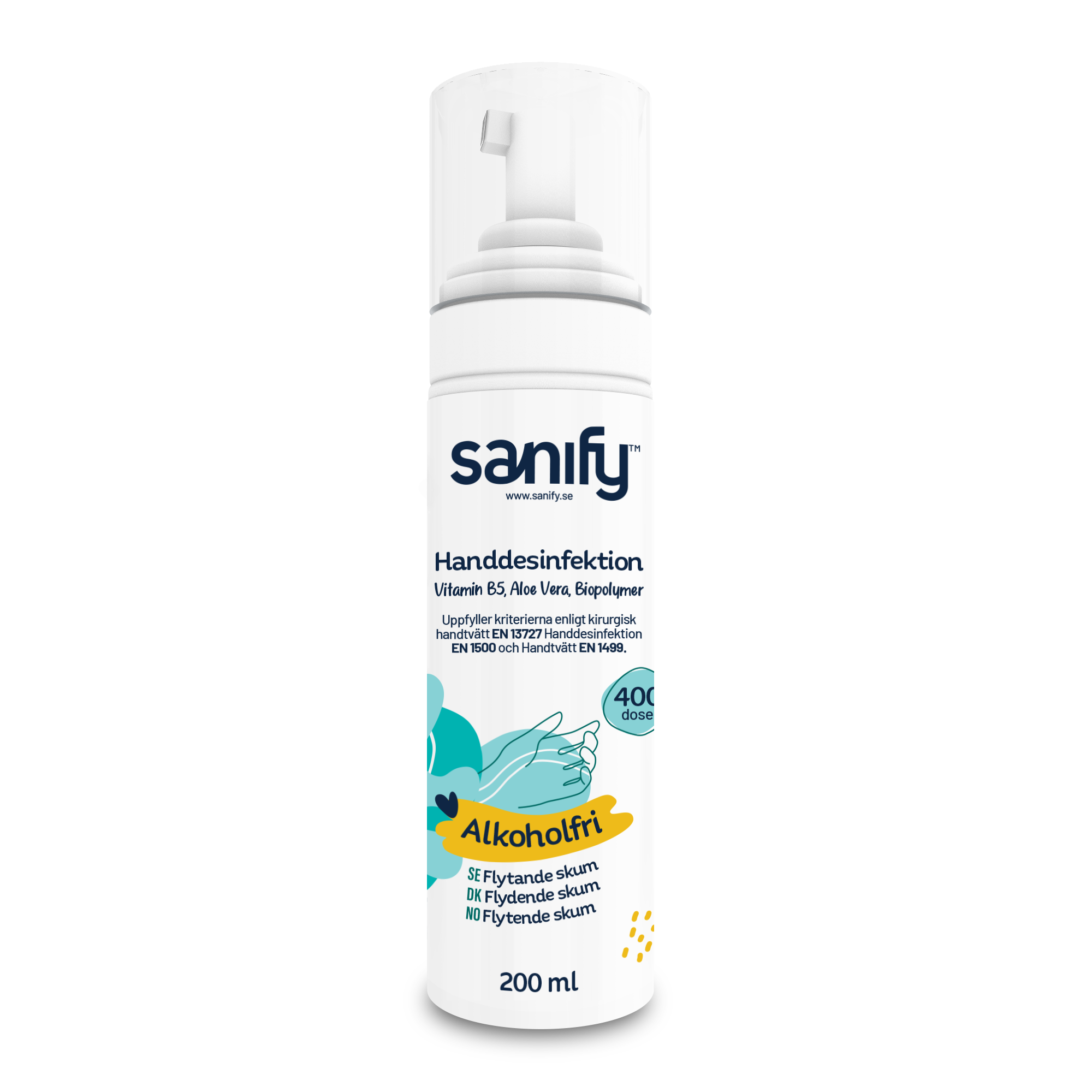 Hand sanitizer foam 200 ml