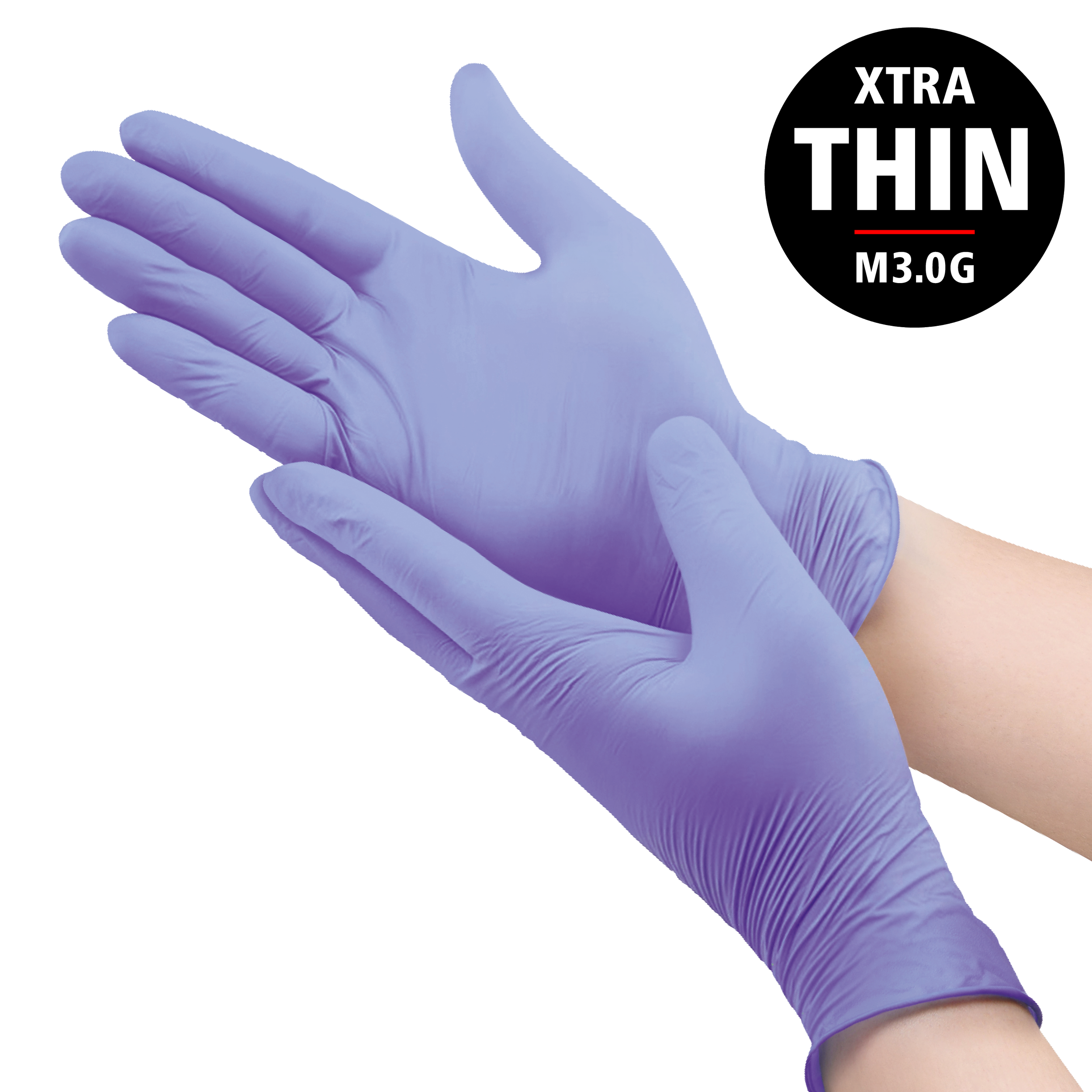 Nitrile gloves Sensitive Violet - Amabilia Pro