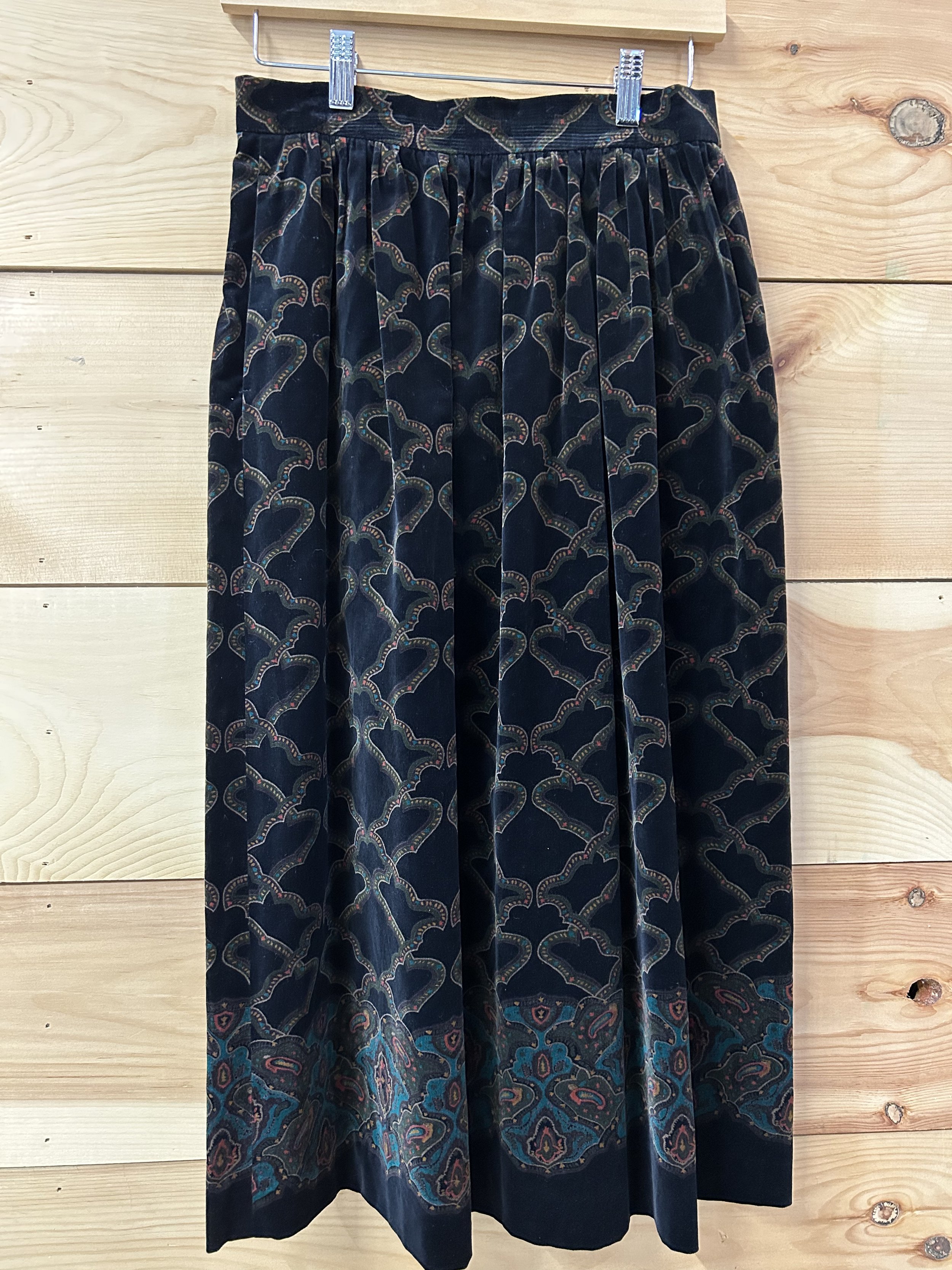 Valerie Stevens Crushed Skirt