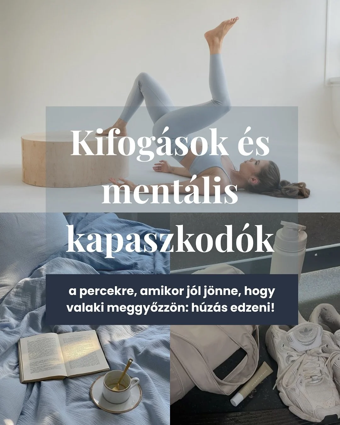 #rekl&aacute;m | Megk&eacute;rdeztem a vend&eacute;geimet a csoportjaimban, hogy milyen kifog&aacute;sokat szoktak kital&aacute;lni, amikkel meg akarj&aacute;k győzni magukat, hogy ne j&ouml;jjenek edzeni&hellip;😮&zwj;💨😂🤷🏼&zwj;♀️

Azt&aacute;n a