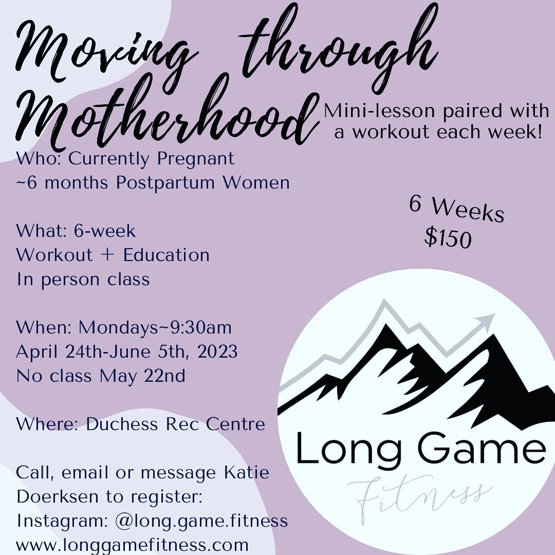 🌷Spring Class Info! 🌷

Info is up for classes in Gem or Duchess!
🌷Ladies Strength
🌷Moms and Tots
🌷Moving Through Motherhood (Pregnancy/Postpartum specific info paired with a workout)

Let&rsquo;s work through some movement patterns together to g