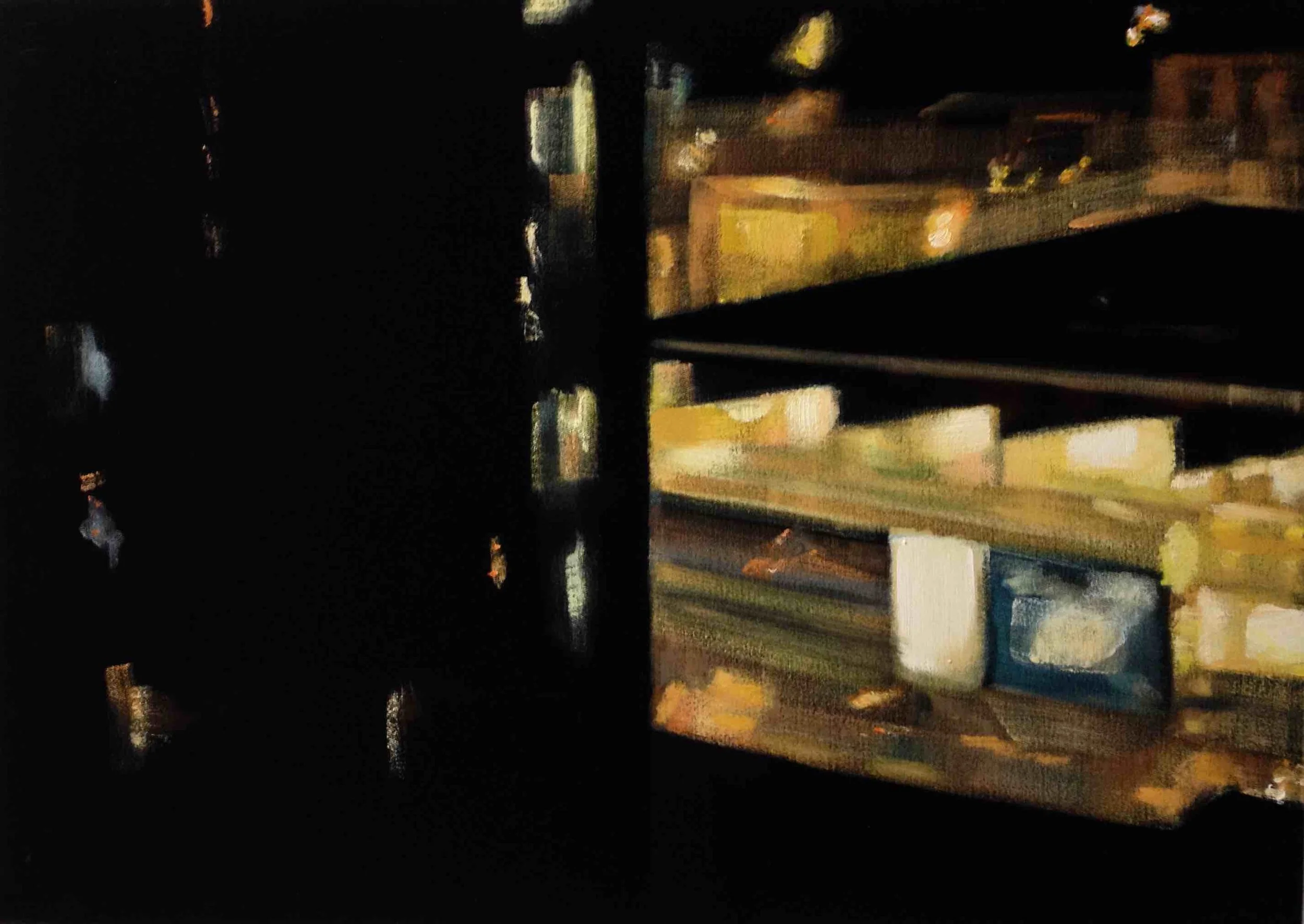 [Emanuele Dottori] 2014 Daysleeper_3 50x70 olio su tessuto.jpeg