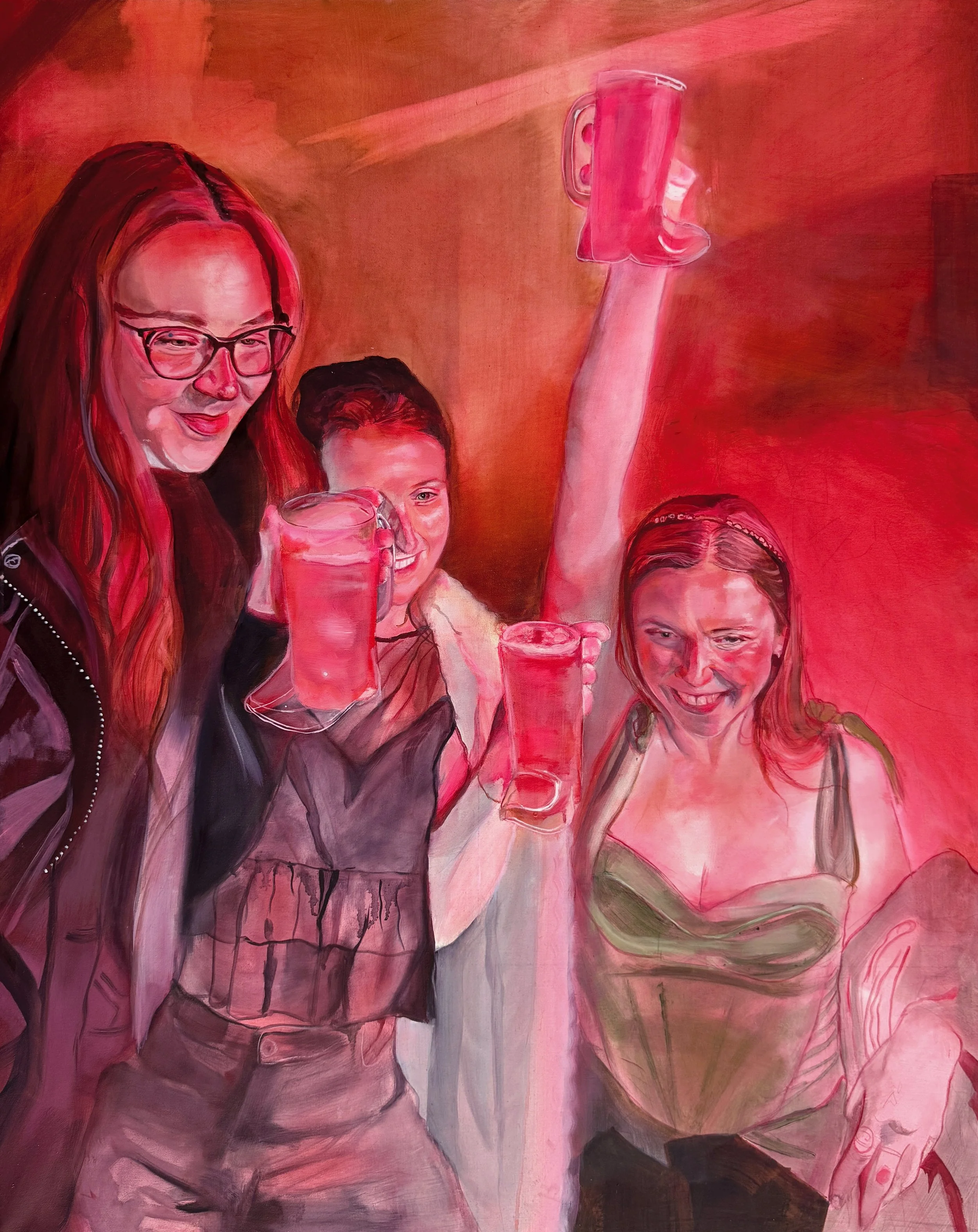 To Be Seen (2025), Oil on Canvas, 80 x 100 cm