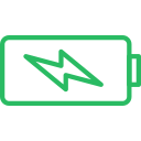 Charging battery icon