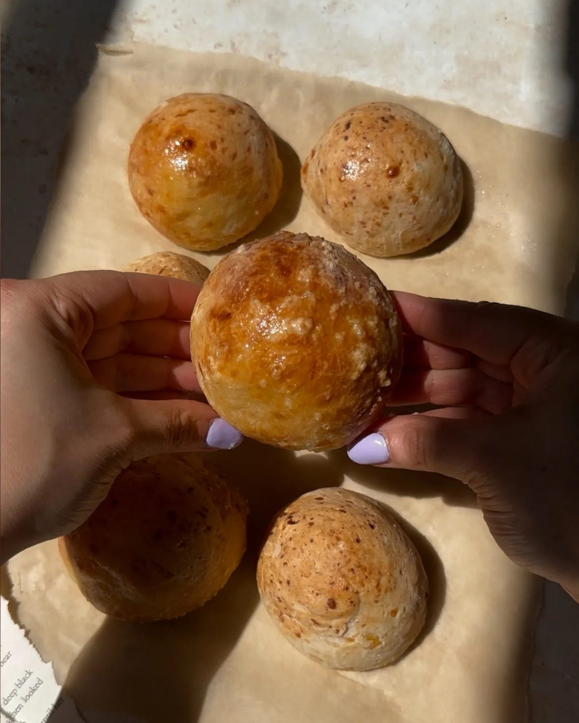 Cottage cheese pão de queijo