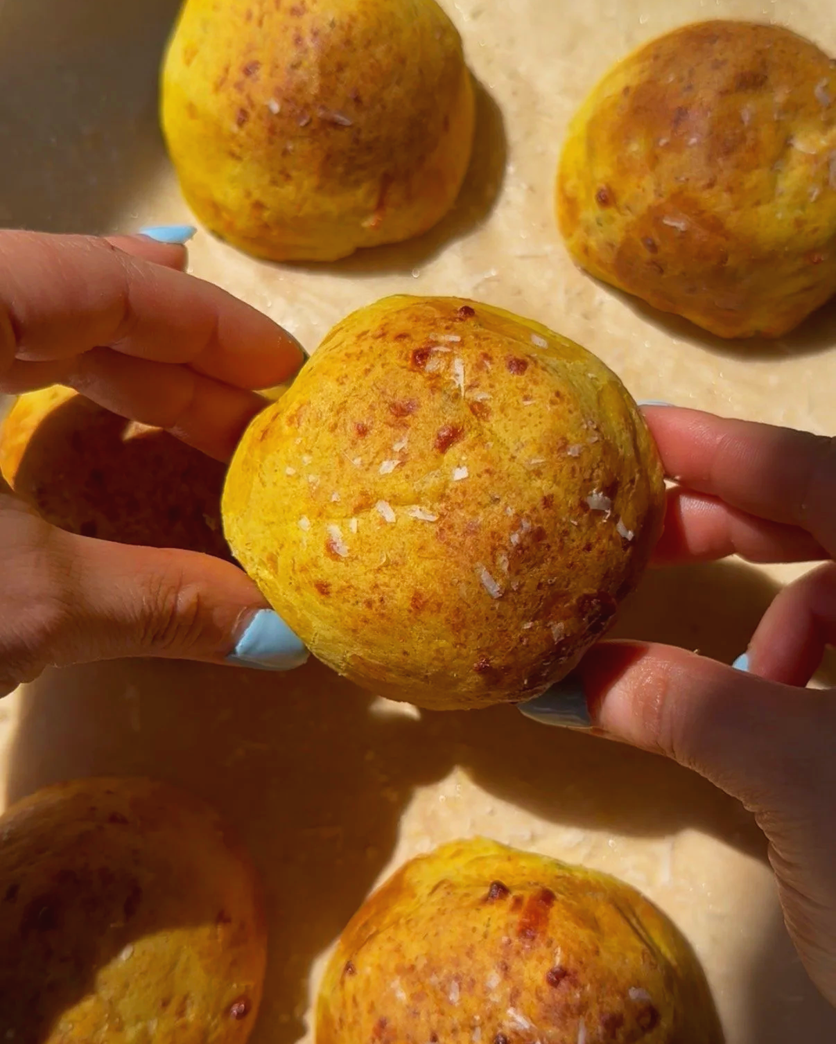 Plantain pao de queijo 