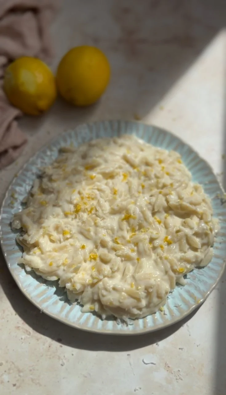 Lemon ricotta orzo — Truffle&Egg recipes