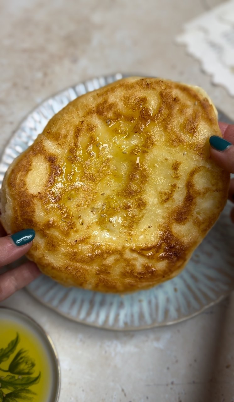 Feta fry flatbread — Truffle&Egg recipes