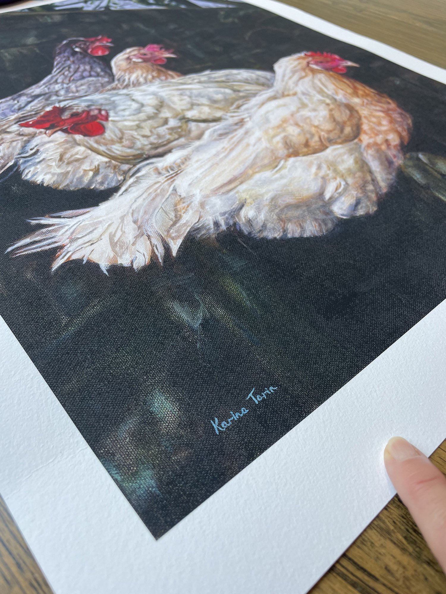 roosting_chickens_giclee_print_Karina_Tarin_2.jpg