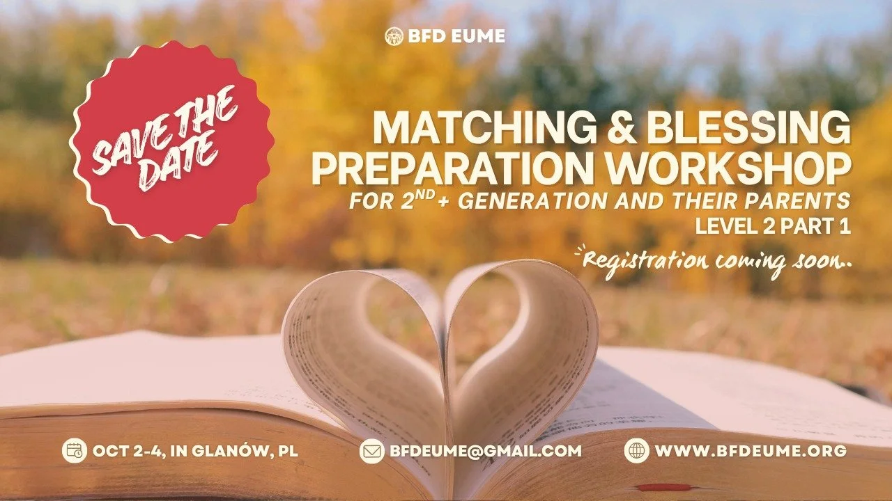 Blessing Preparation Workshop Level 2 Part 1