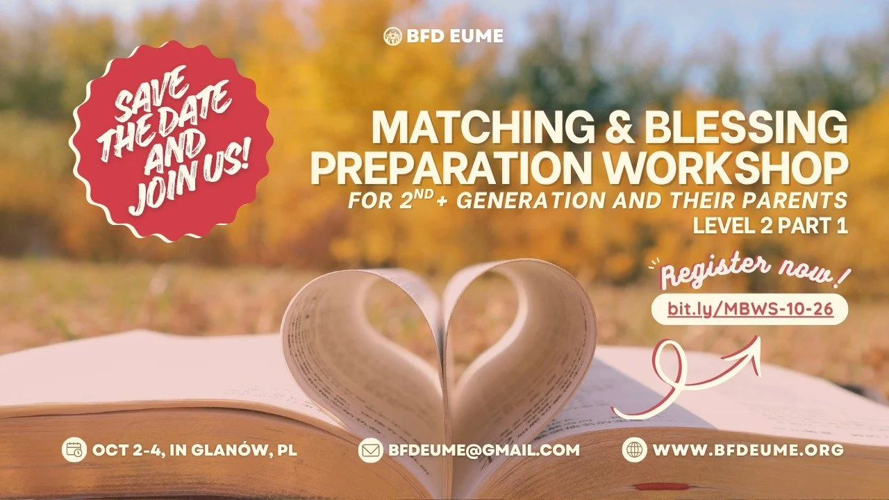 Blessing Preparation Workshop Level 2 Part 1