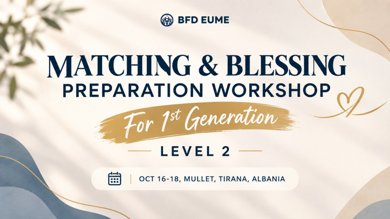 Blessing Preparation Workshop Level 2