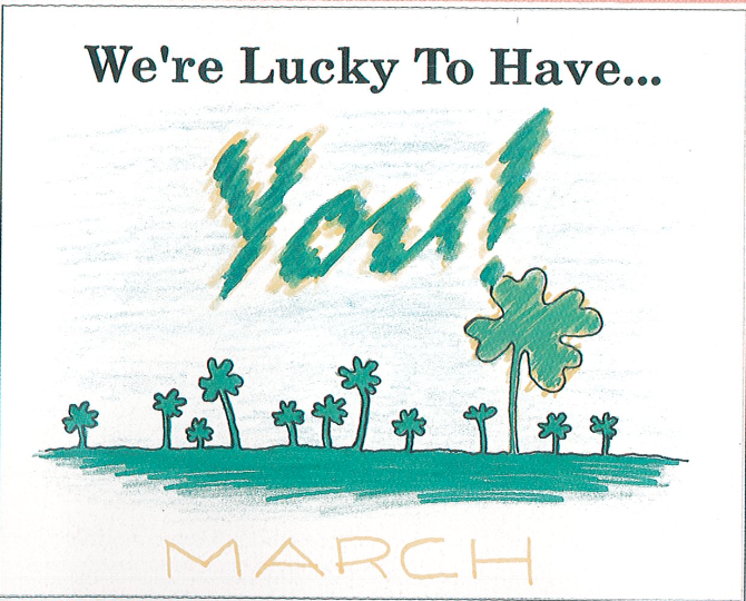 We’re Lucky to Have You