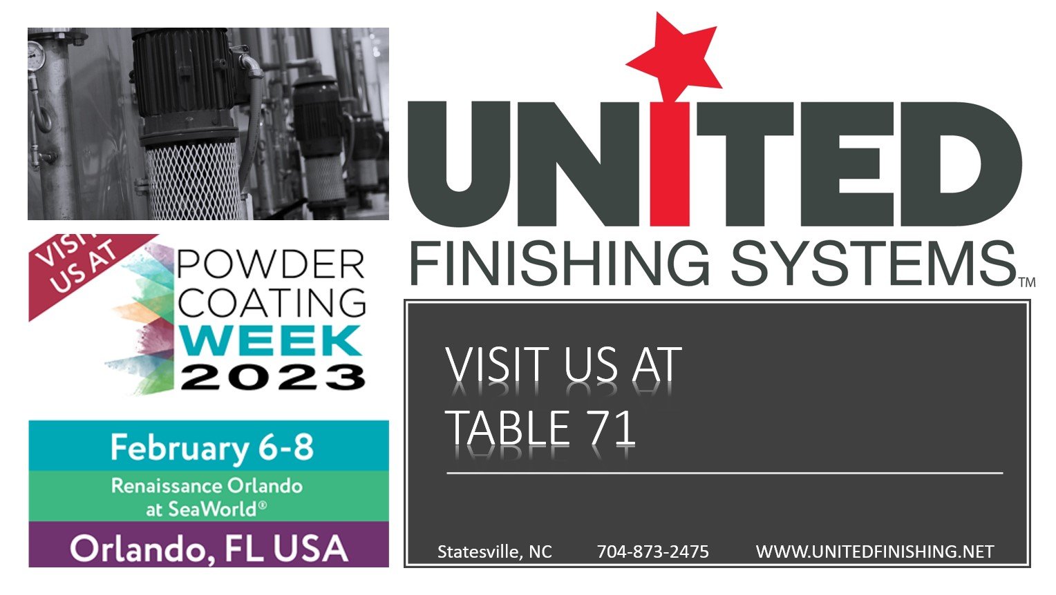 Powder Coating Systems — United Finishing Systems LLC