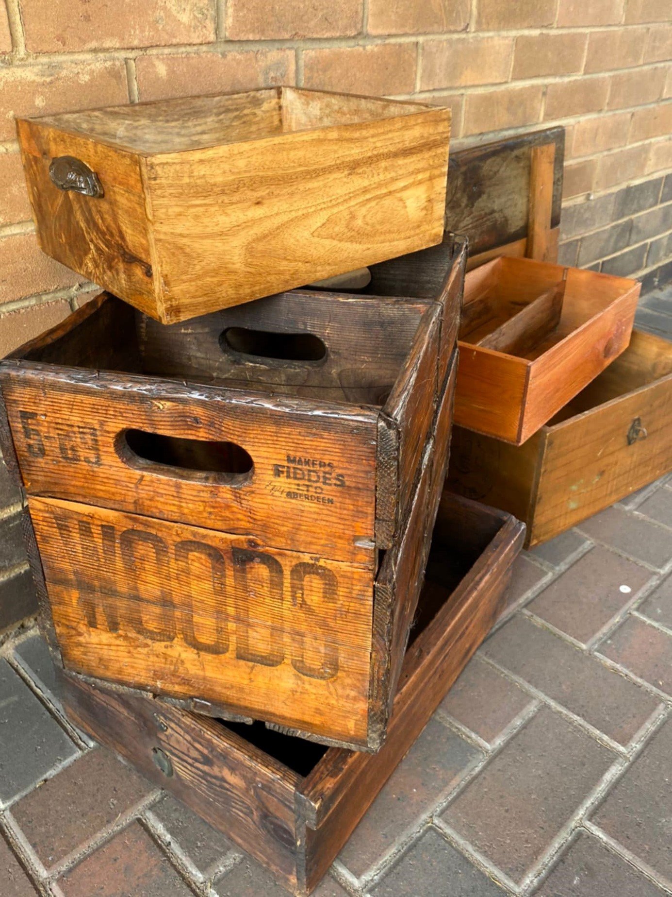 Crates. £3-£8.