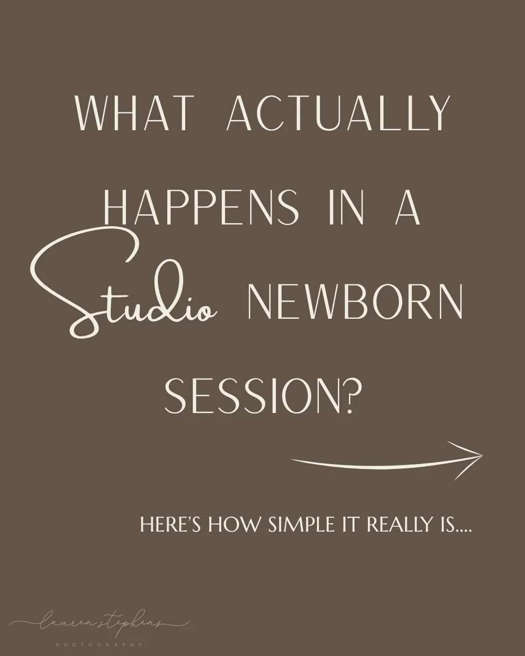When you have a newborn, there is already enough on your plate. Your photo session shouldn&rsquo;t feel like another thing on your mental load. 💫

I wanted my studio to be somewhere you could arrive, take a breath and let me help with the rest. We&r