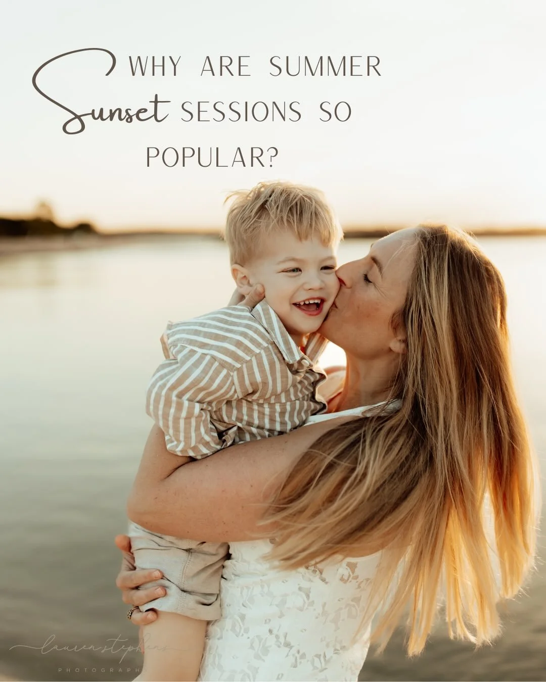 If a summer sunset session has been sitting on your &ldquo;one day&rdquo; list, this is your sign. 💫

Bare feet, warm water, golden light and little ones free to run, play and explore. The kind of evening that feels like a family memory while we&rsq