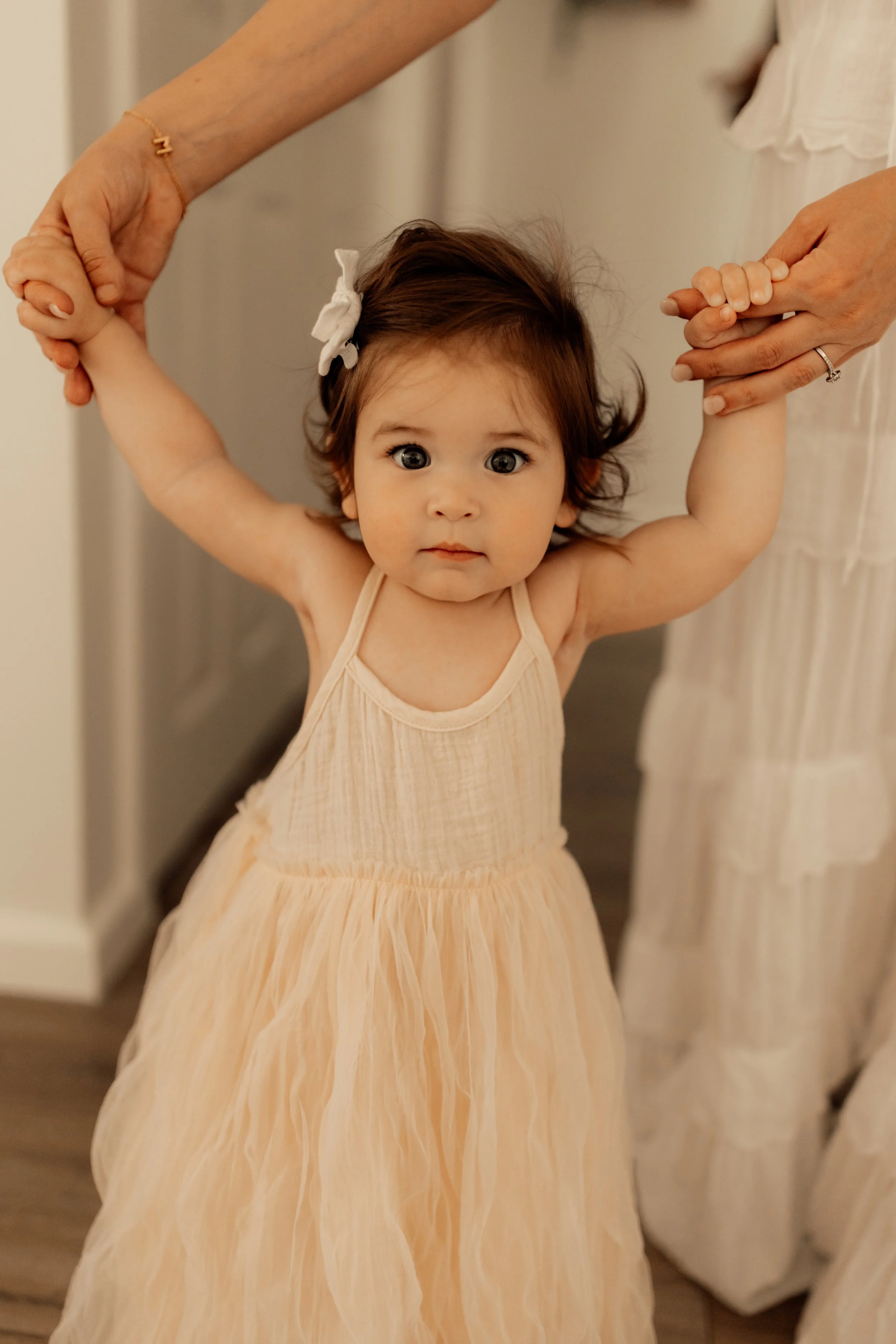 Item 04 - Midi Tulle Dress Cream (Size 2) Fits 1-3 years