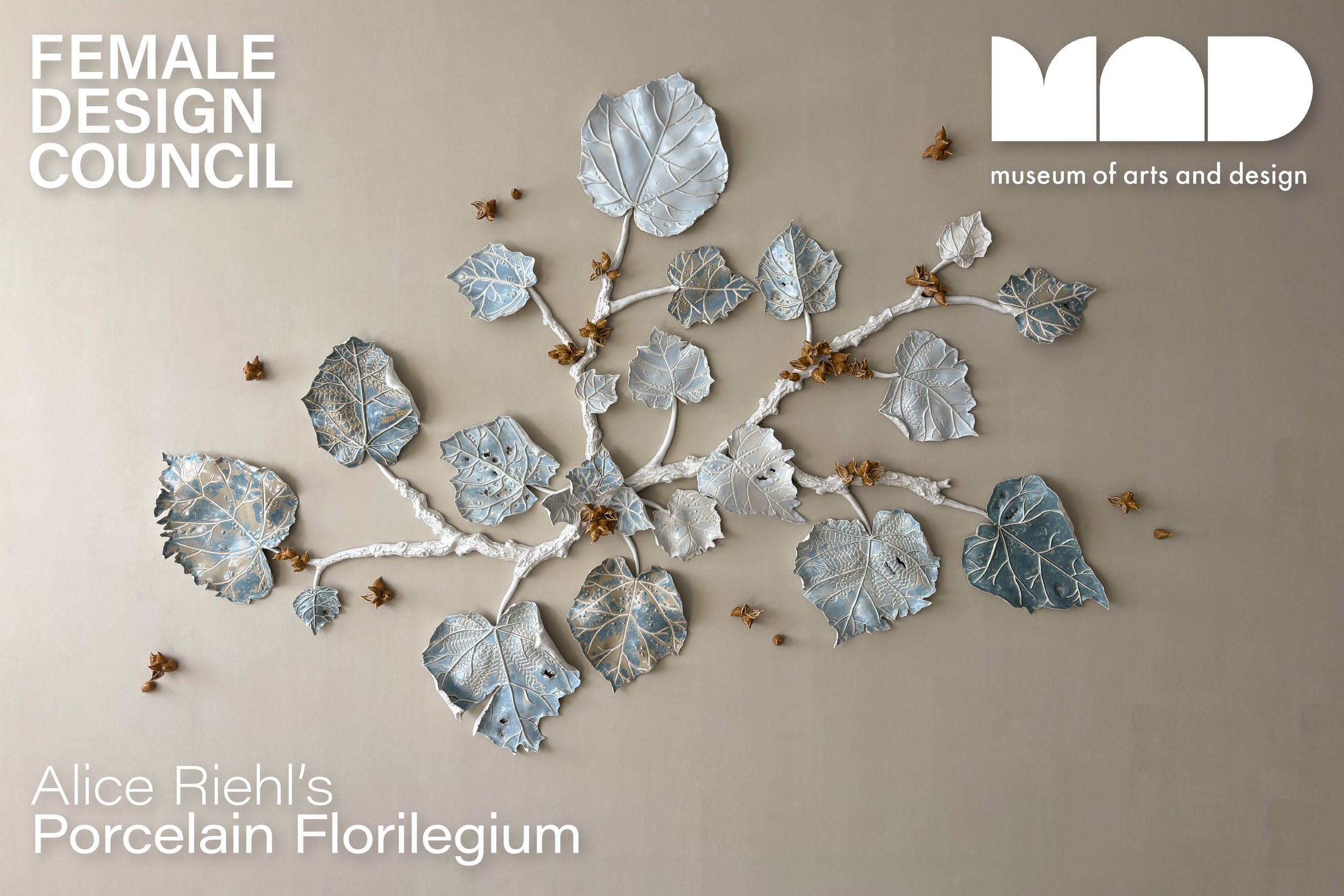 Museum of Arts and Design: “Alice Riehl’s Porcelain Florilegium”