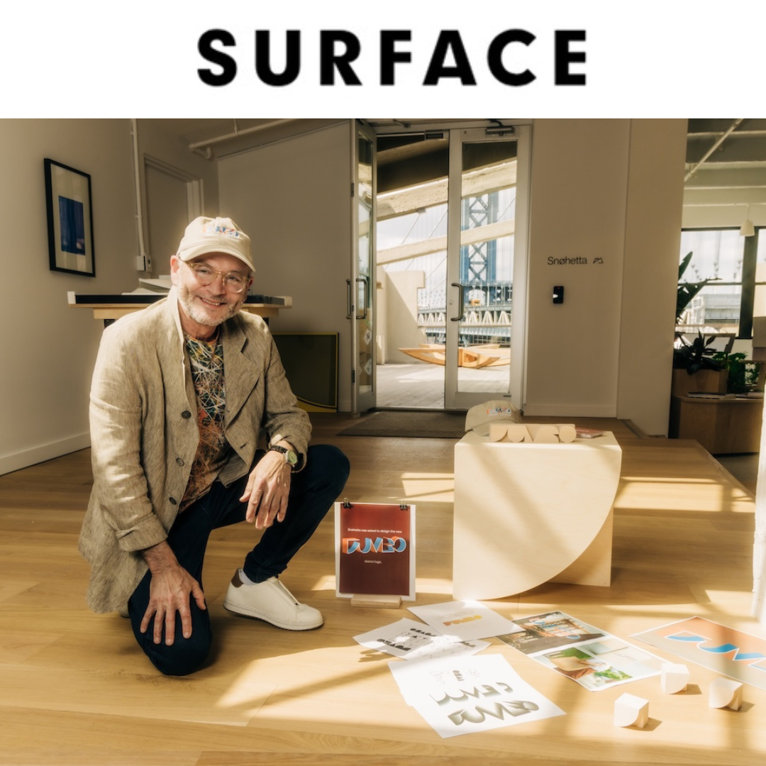 During DUMBO Design Day Snøhetta Unveiled The Neighborhood’s Official Design District Logo, and Other News. - May 2026
