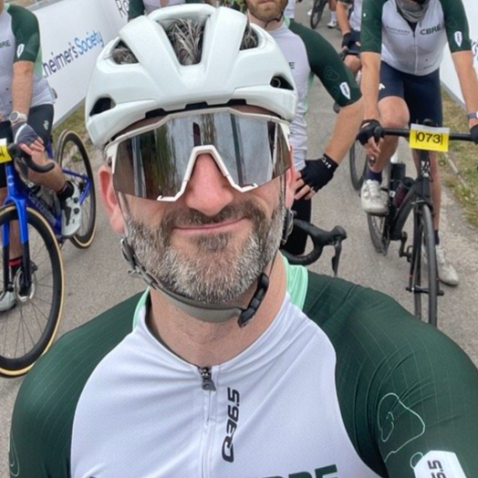 Tom is our keenest cyclist and regularly attends industry cycling events.