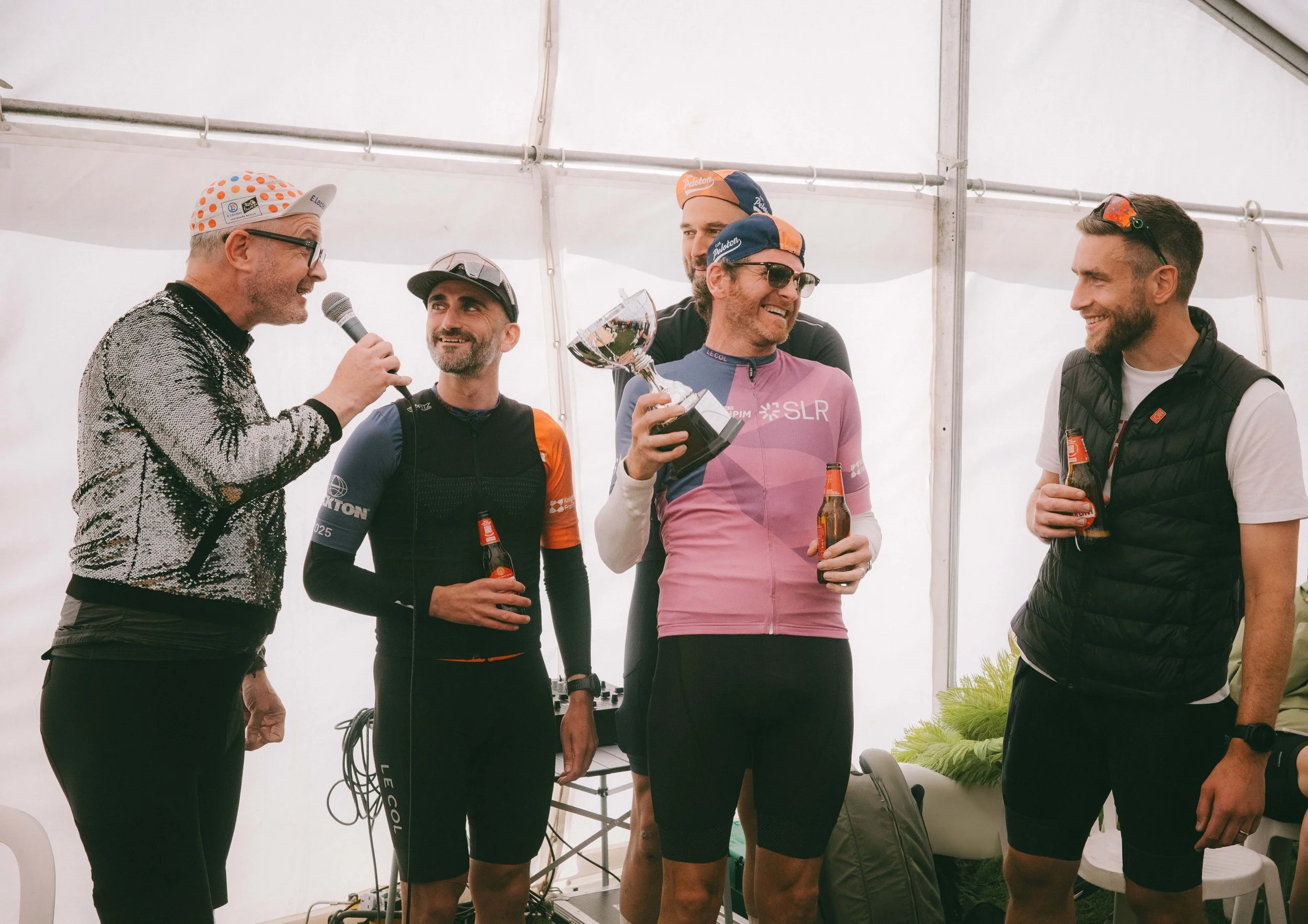 Tom and team - glorious champions!