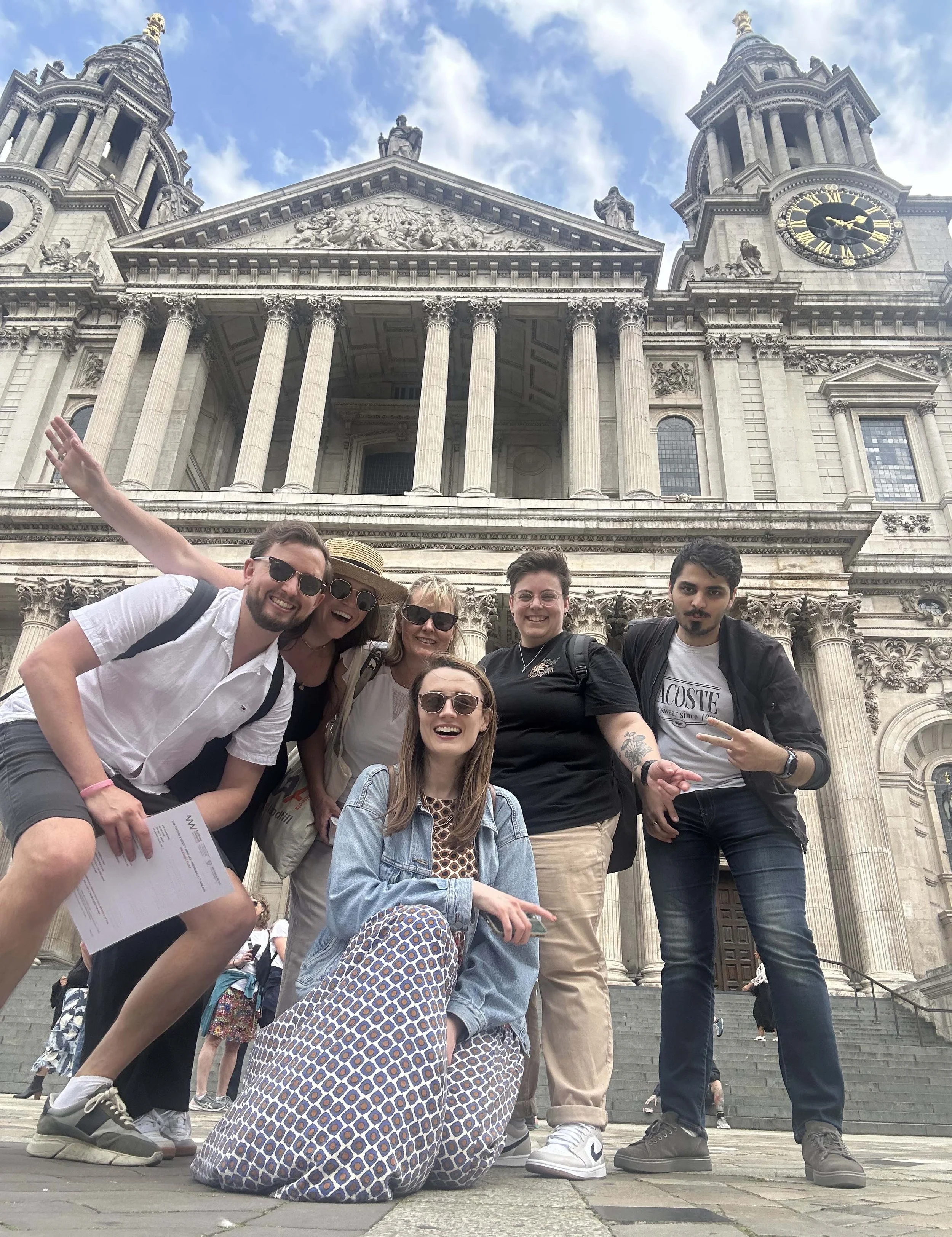 St Paul's Cathedral - one of the stops on the afternoon walkabout.