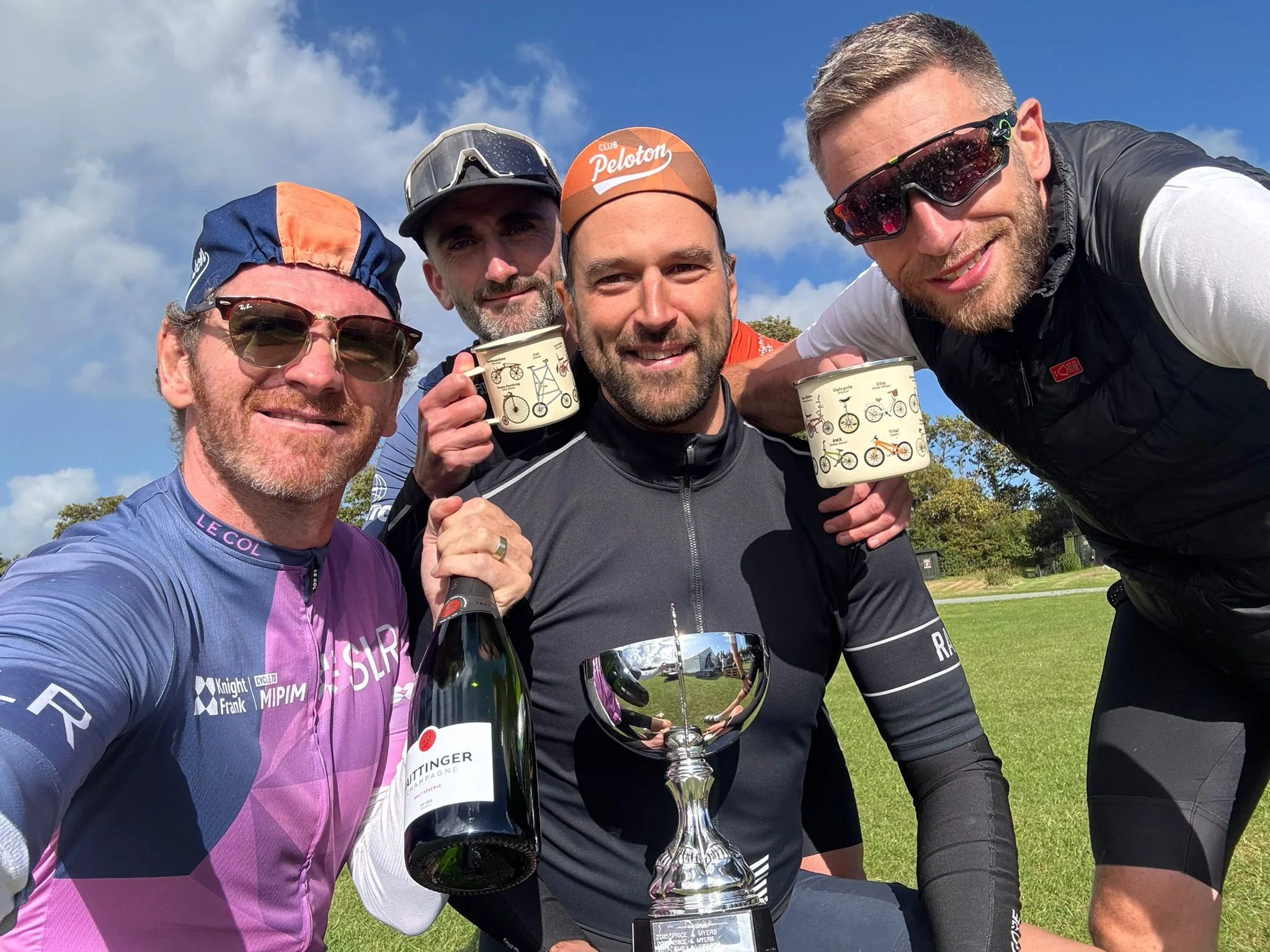 Cyclists from MAA, Elliott Wood, Knight Frank and ADP will be looking to retain their title next year.