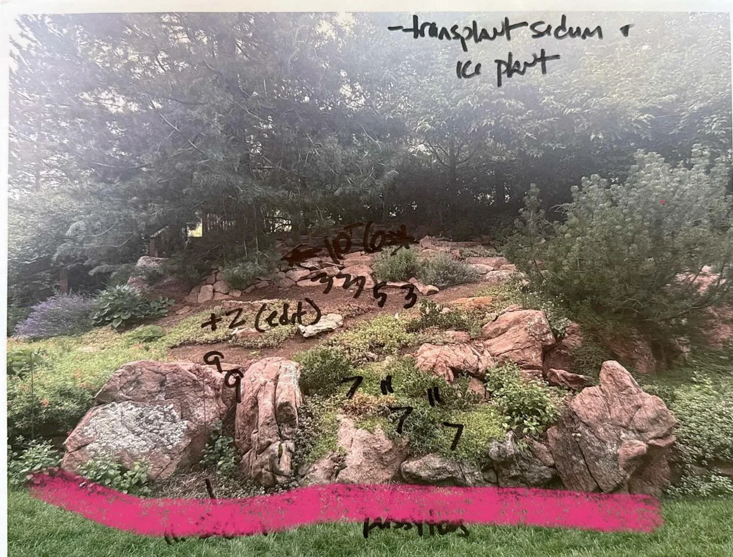 Some garden edits are leaning paint by numbers.