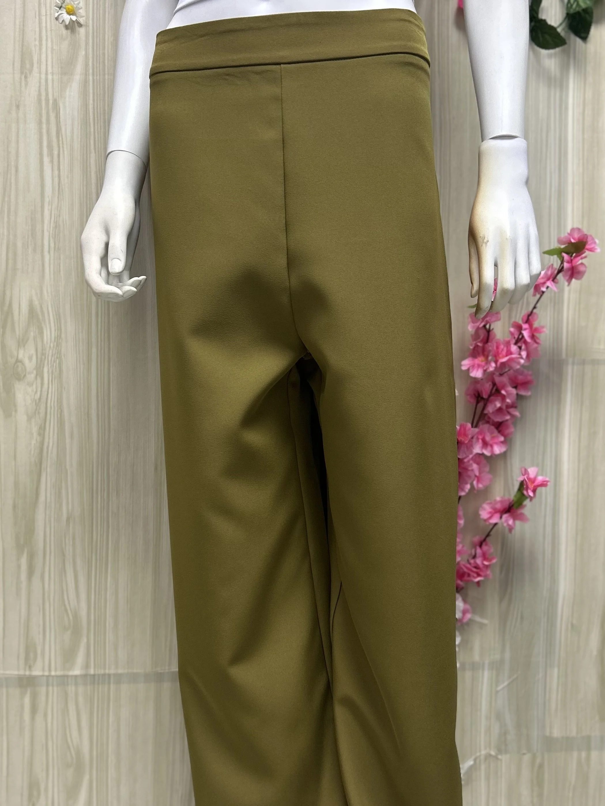 Olive Green Dress Pants
