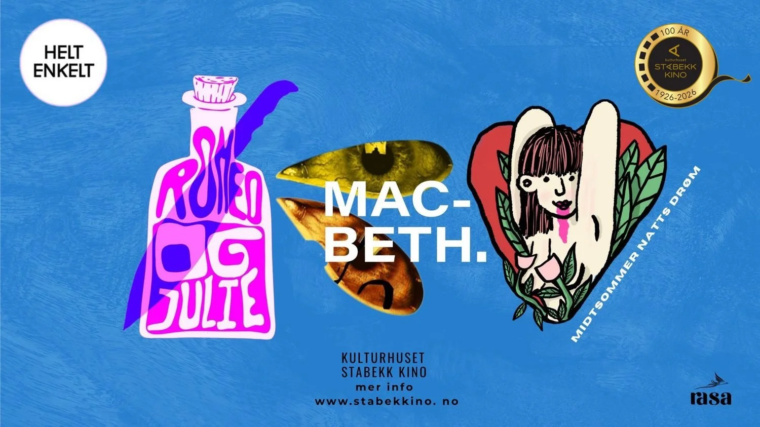 Helt Enkelt: Macbeth — Kulturhuset Stabekk Kino